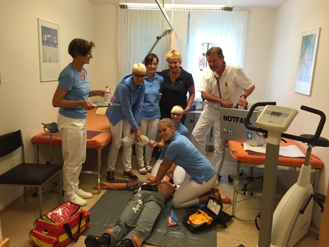 Jährliches Notfalltraining