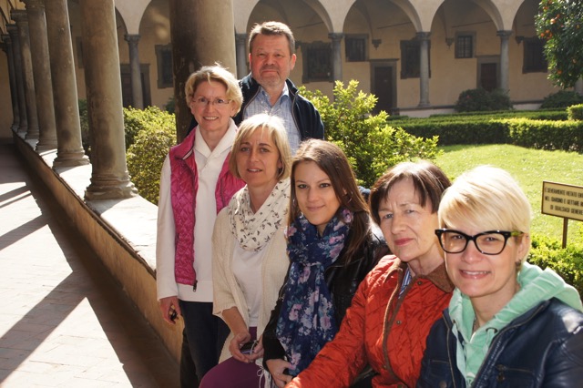 25. Praxisjubiläum 2014 - Florenzreise mit Team